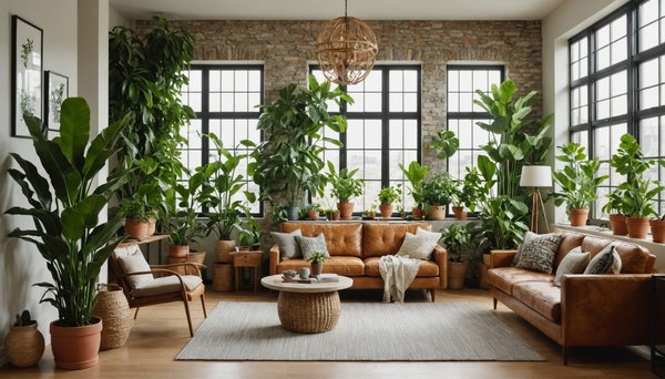 Les plantes dans la décoration intérieure