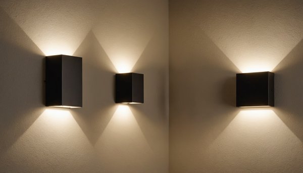 Appliques murales d'angle : style moderne et éclairage élégant